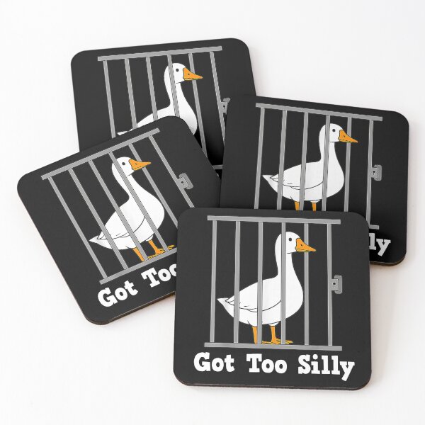 Item preview, got too silly goose meme funny goose  designed and sold by CAnastazyshop.