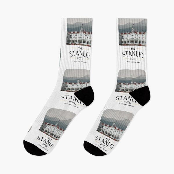 Item preview, The Stanley Hotel (Estes Park, Colorado) Dark Text designed and sold by GhostlyWorld.
