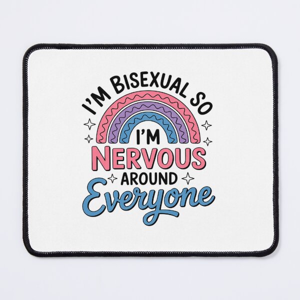 Item preview, LGBTQ Pride Bisexual Nervous Around Everyone designed and sold by fferomananul.