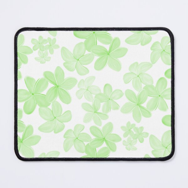 Item preview, Plumeria in Lime Tones on White designed and sold by PD-Coastal.