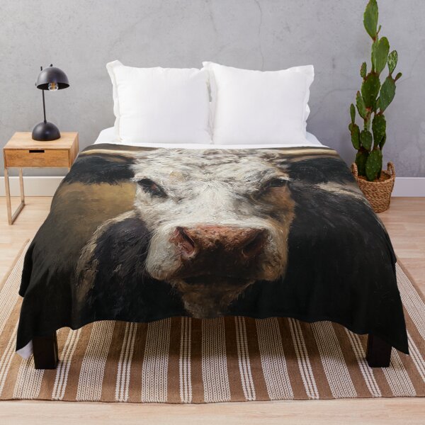 Item preview, Stoic Longhorn Portrait designed and sold by Pixel Junkies Studio.