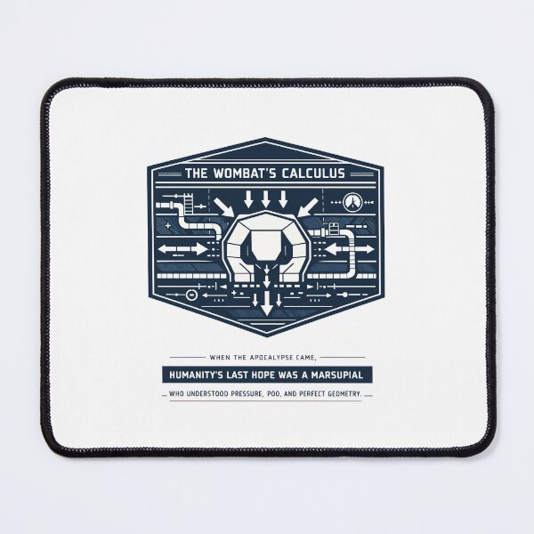Item preview, Wombat Calculus Apocalypse Geometry designed and sold by WildlifeInc.
