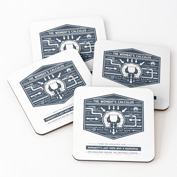 Item preview, Wombat Calculus Apocalypse Geometry designed and sold by WildlifeInc.
