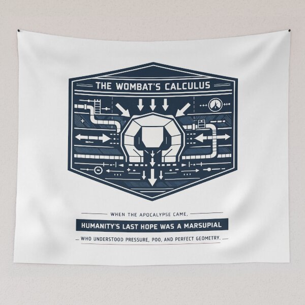 Item preview, Wombat Calculus Apocalypse Geometry designed and sold by WildlifeInc.
