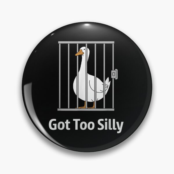 Item preview, got too silly goose meme funny goose  designed and sold by CAnastazyshop.