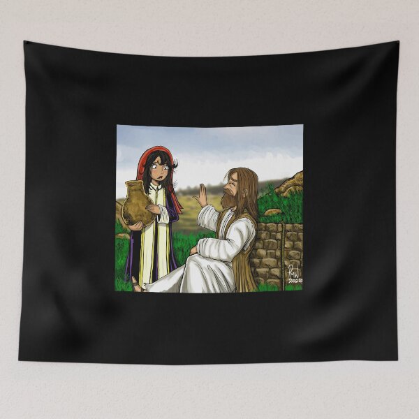 Item preview, Living Water - Jesus at the Well designed and sold by J-Mindful.