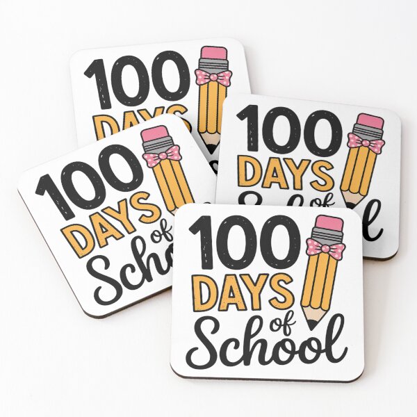 Item preview, Girls 100 Days of School Pencil with Bow Kindergarten designed and sold by fferomananul.