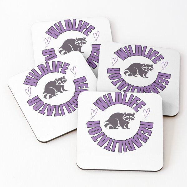 Item preview, Purple Wildlife Rehabilitator - Raccoon - Identification, Rescuer Uniform T for Volunteers designed and sold by Shel13X.