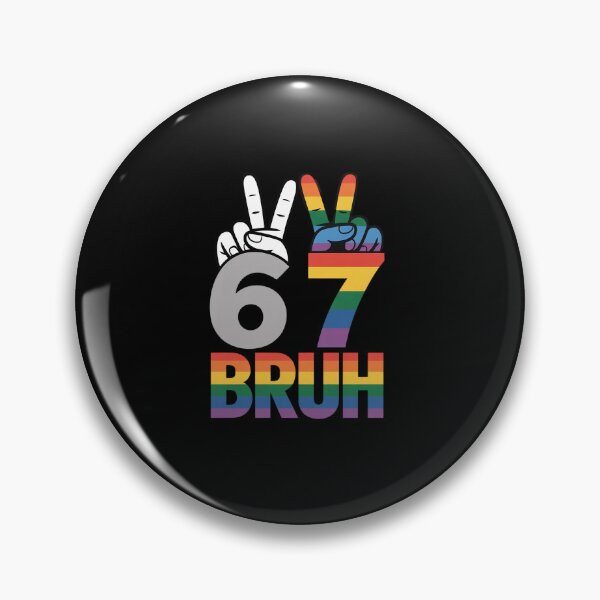 Item preview, Meme 67 Bruh LGBT Flag Gay Pride Month LGBTQ Six Seven 6 designed and sold by fferomananul.