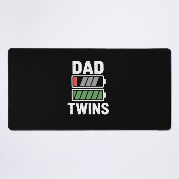 Item preview, Mens Dad Twins Funny Battery Dad Twins designed and sold by fferomananul.
