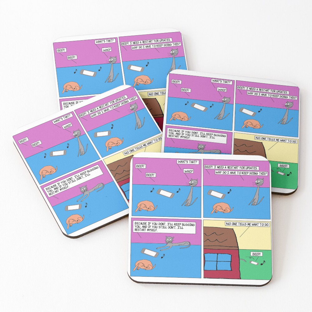 Item preview, Coasters (Set of 4) designed and sold by ElBoxa.