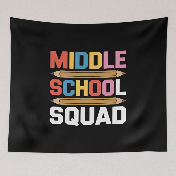 Item preview, Middle School Squad Back To School Teacher Student  designed and sold by fferomananul.