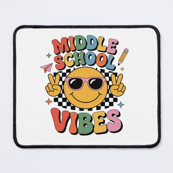 Item preview, Middle School Vibes Back to School Middle School Teacher designed and sold by fferomananul.