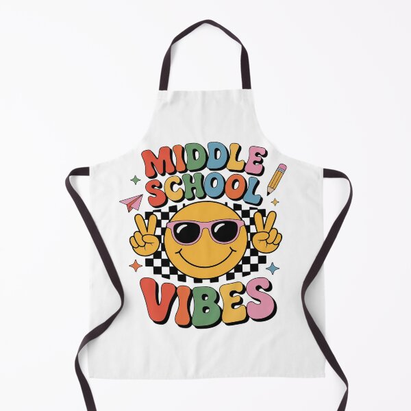 Item preview, Middle School Vibes Back to School Middle School Teacher designed and sold by fferomananul.