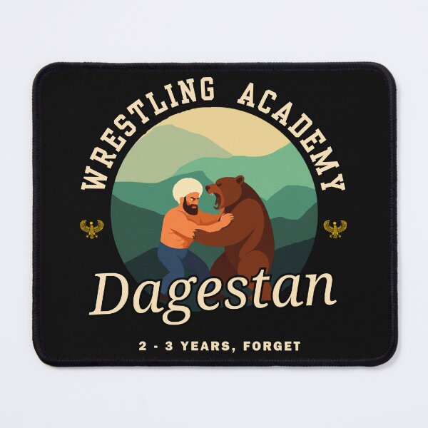 Item preview, Funny Dagestan Wrestling Academy, 2-3 years and forget designed and sold by ADFDesigns.