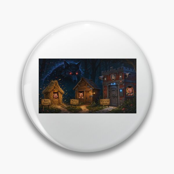 Item preview, Big Bad Cyber Wolf: Choose Your Security House designed and sold by AsiaSpider.