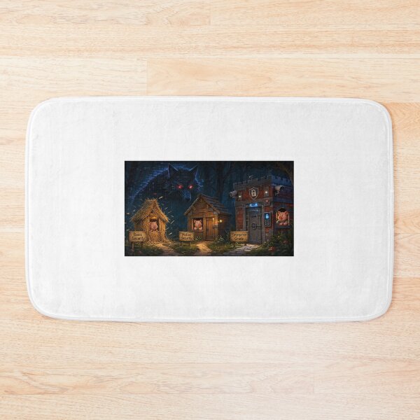 Item preview, Big Bad Cyber Wolf: Choose Your Security House designed and sold by AsiaSpider.