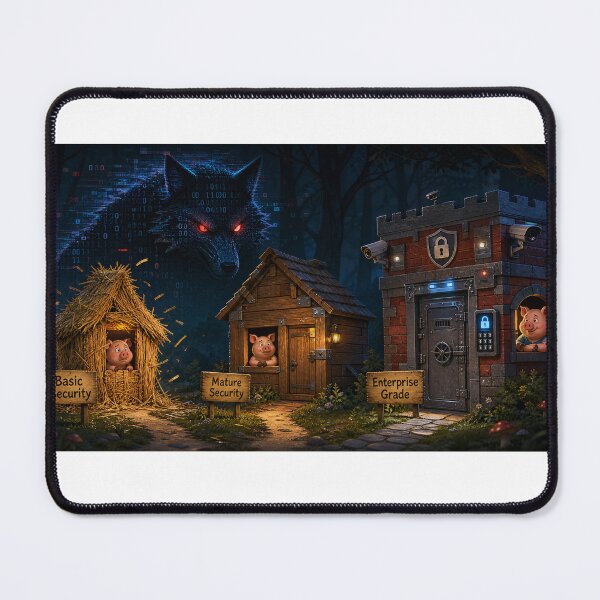 Item preview, Big Bad Cyber Wolf: Choose Your Security House designed and sold by AsiaSpider.