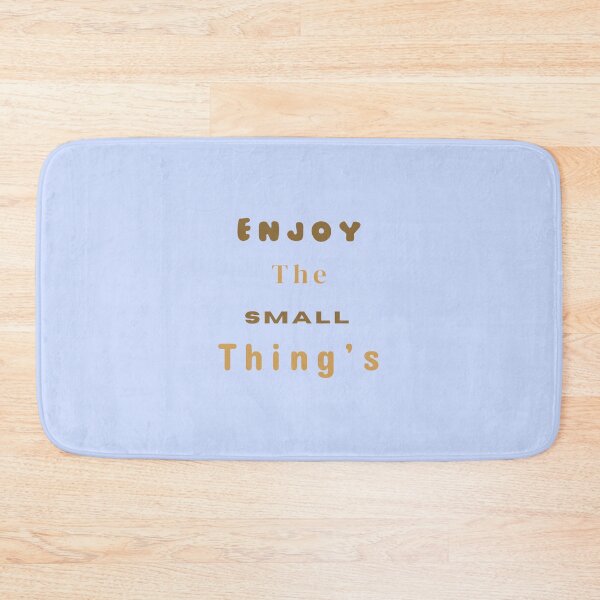 Item preview, Enjoy The Small Thing's Stickers Prints Posters Wall Art Magnet Home Coffee Cup Decoration TShirt Stationary Notebook Magnet Hat Kitchen Work School Office Redbubble Shop designed and sold by Saritas Boutique Shop.