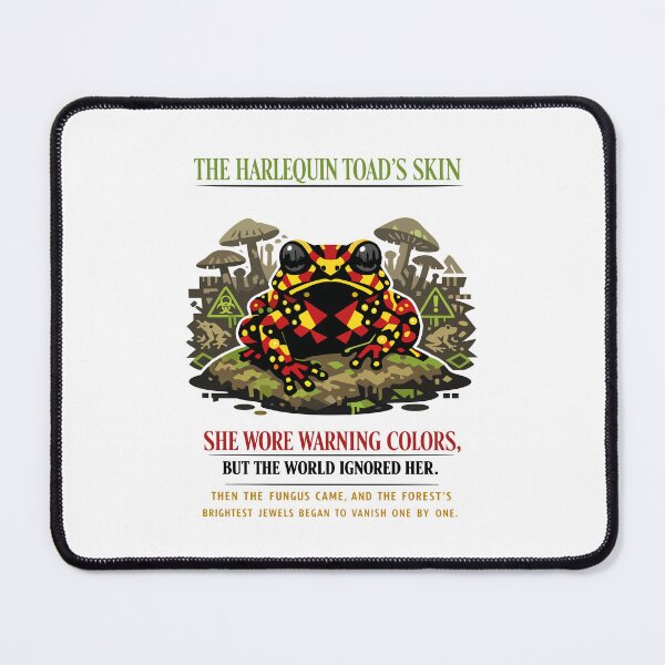 Item preview, Harlequin Toad Warning Colors designed and sold by WildlifeInc.