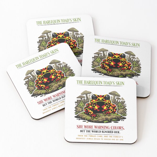 Item preview, Harlequin Toad Warning Colors designed and sold by WildlifeInc.