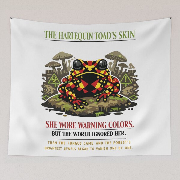 Item preview, Harlequin Toad Warning Colors designed and sold by WildlifeInc.