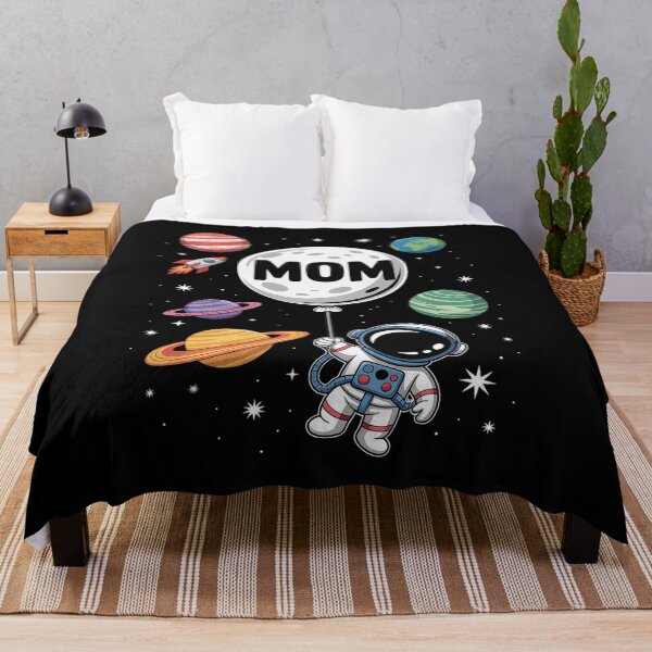 Item preview, Mom of The Birthday Boy Space Astronaut 1st Birthday Family designed and sold by fferomananul.