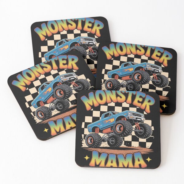 Item preview, Monster Truck Mama Family Matching Monster Trucks Birthday designed and sold by fferomananul.