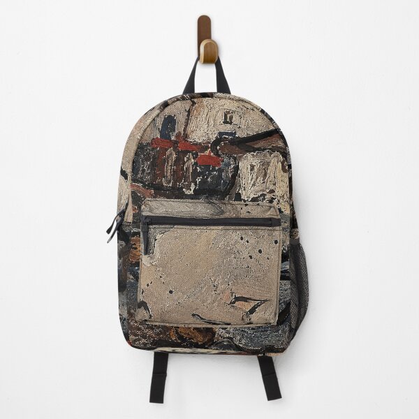 Item preview, Moody Cottage Landscape Textured Expressionist  designed and sold by eliramaison.