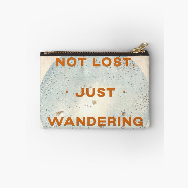 Item preview, Not Lost Just Wandering Retro Poster designed and sold by Eden Universe.