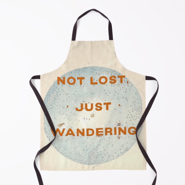 Item preview, Not Lost Just Wandering Retro Poster designed and sold by Eden Universe.