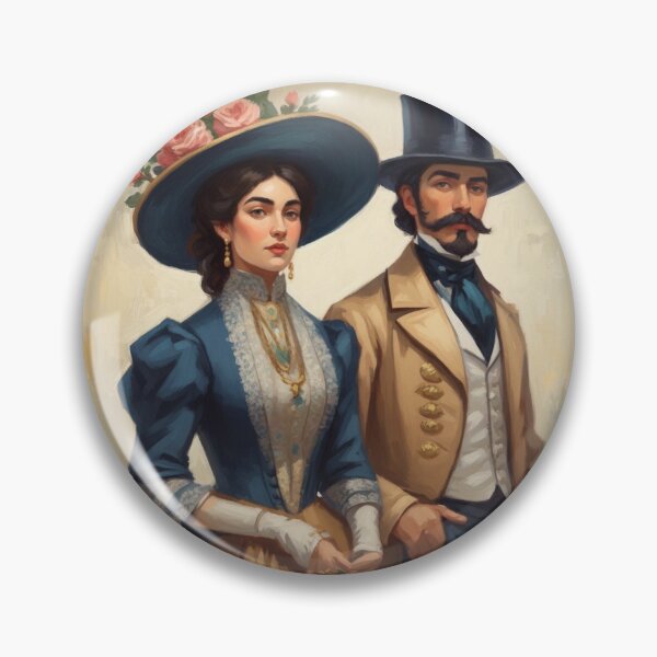 Item preview, Victorian era couple designed and sold by Hollywood Osorio.