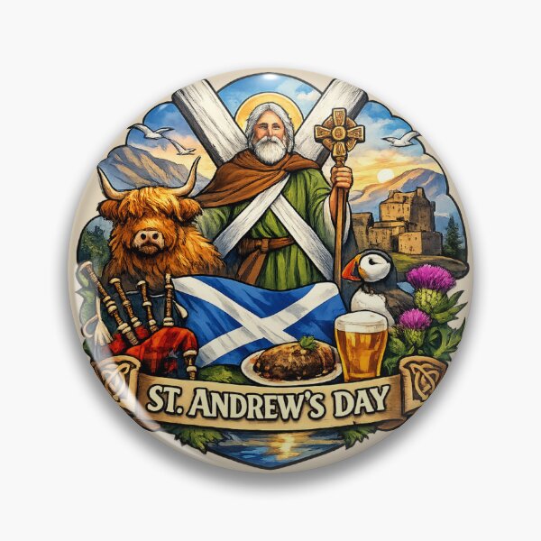Item preview, St. Andrew's Day - Scotland Heritage designed and sold by Myra365Art.