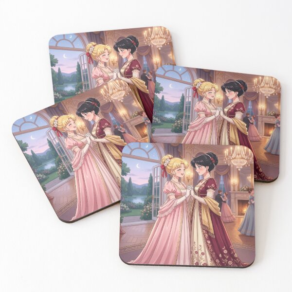 Item preview, Minako and Rei at the Regency Ball designed and sold by Solace Sparkles.