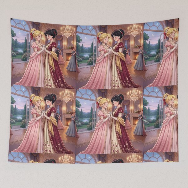 Item preview, Minako and Rei at the Regency Ball designed and sold by Solace Sparkles.