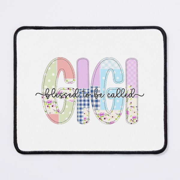 Item preview, Blessed to Be Called Gigi Floral Patchwork designed and sold by zamiokaline.
