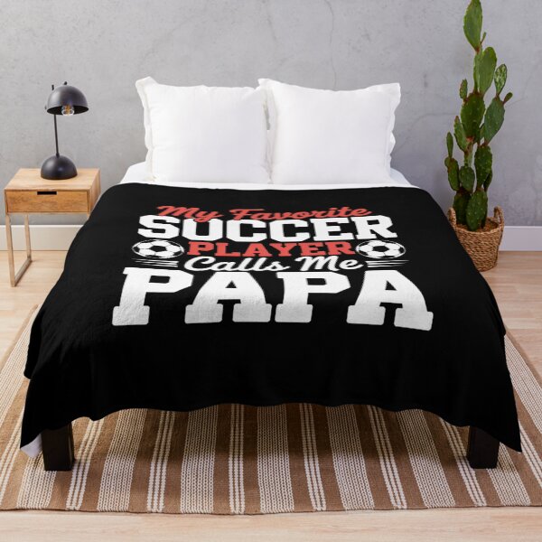 Item preview, My Soccer Player Calls Me Papa Father's Day Cute designed and sold by fferomananul.