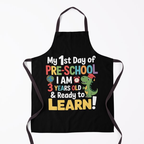 Item preview, My 1st Day of Pre-School I Am 3 Years Old & Ready to Learn designed and sold by fferomananul.