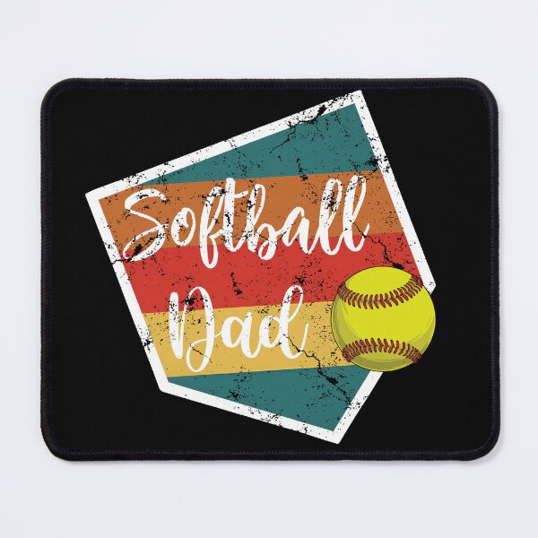 Item preview, Retro Softball Dad Vintage Graphic Tee designed and sold by LashondaGreen89.