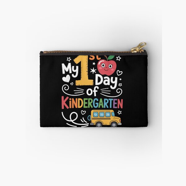 Item preview, My First Day of Kindergarten School Bus Apple Kids Girls Boy designed and sold by fferomananul.
