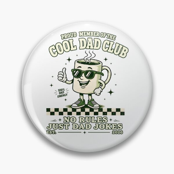 Item preview, Cool Dads Club No Rules Just Dad Jokes designed and sold by Johnny-Store.