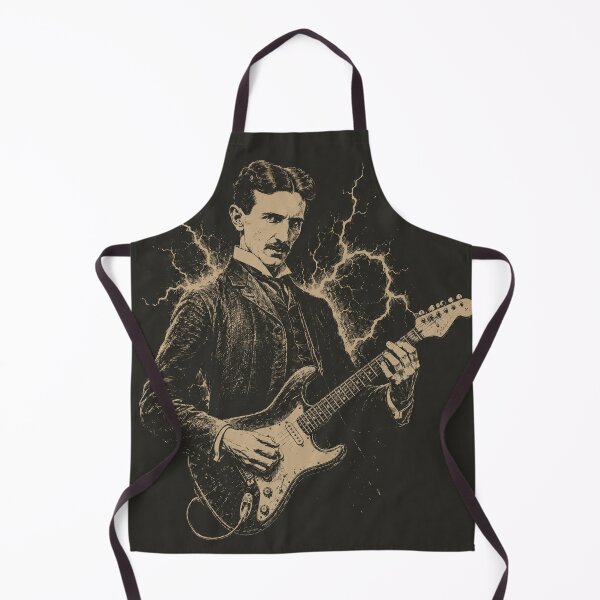 Item preview, Nikola Tesla Electric Guitar Vintage Lightning Design designed and sold by AudioDesigns.