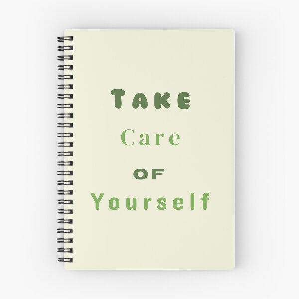 Item preview, Take Care Of Yourself Stickers Prints Posters Wall Art Magnet Home Coffee Cup Decoration TShirt Stationary Notebook Magnet Hat Kitchen Work School Office Redbubble Shop designed and sold by Saritas Boutique Shop.