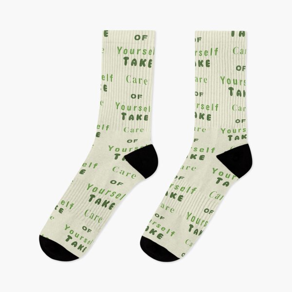 Item preview, Take Care Of Yourself Stickers Prints Posters Wall Art Magnet Home Coffee Cup Decoration TShirt Stationary Notebook Magnet Hat Kitchen Work School Office Redbubble Shop designed and sold by Saritas Boutique Shop.