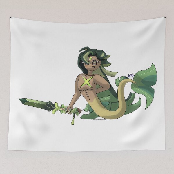 Item preview, CookieRun Mermay 2 Day 9: Bamboo Blade Cookie designed and sold by DarkDragonDeception - Claudia.
