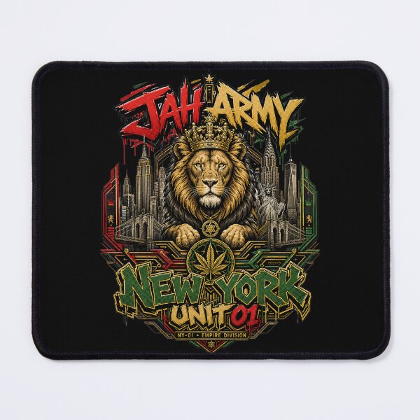 Item preview, JAH ARMY NEW YORK Unit 01 designed and sold by SavvyEarth.