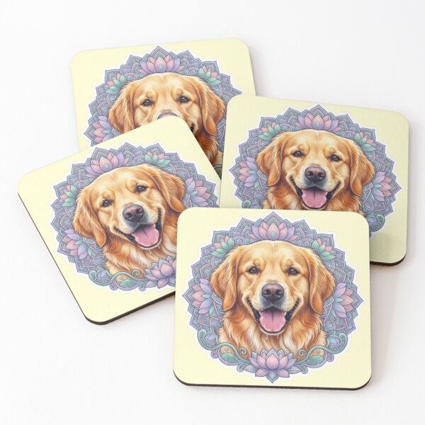Item preview, Aesthetic Floral Dog Art designed and sold by Chromatic Artistry.