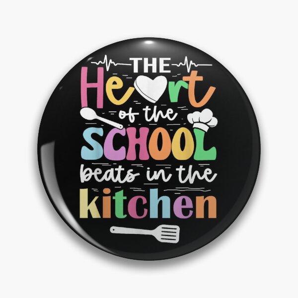 Item preview, Cafeteria Worker The Heart of School designed and sold by goombi-creative.