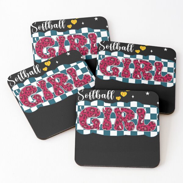 Item preview, Checkered Leopard Softball Girl Cute Tee designed and sold by LashondaGreen89.