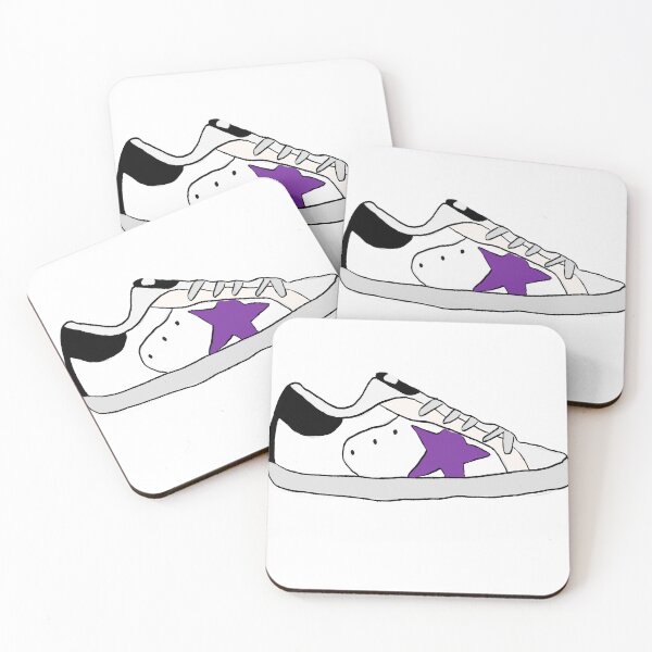 Item preview, Purple Golden Goose designed and sold by thegildedgoods.